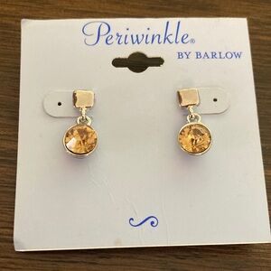 Periwinkle by Barlow Gold and Silver Earrings